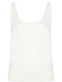 ribbed-knit tank top